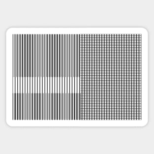 Stripe Blocks Sticker